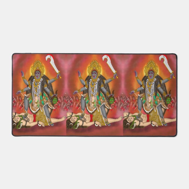 Goddess Kali Mouse Pad Schreibtischunterlage (Vorderseite)
