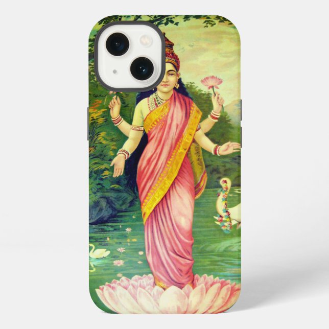 Goddeß Lakshmi iPhone Hülle (Rückseite)