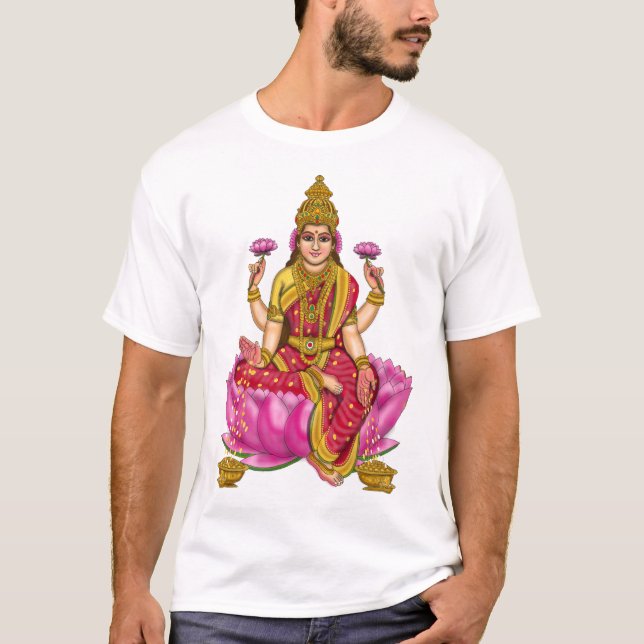 Goddess Lakshmi Men-T - Shirt (Vorderseite)