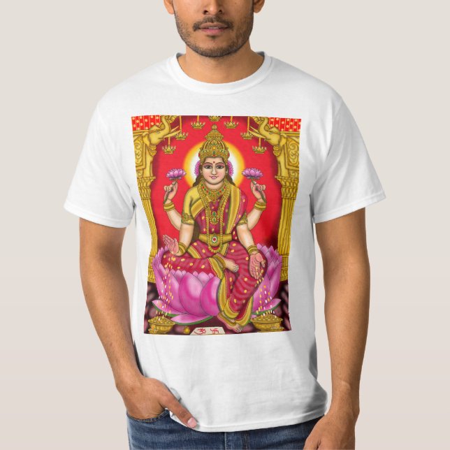 Goddess Lakshmi Men-T - Shirt (Vorderseite)