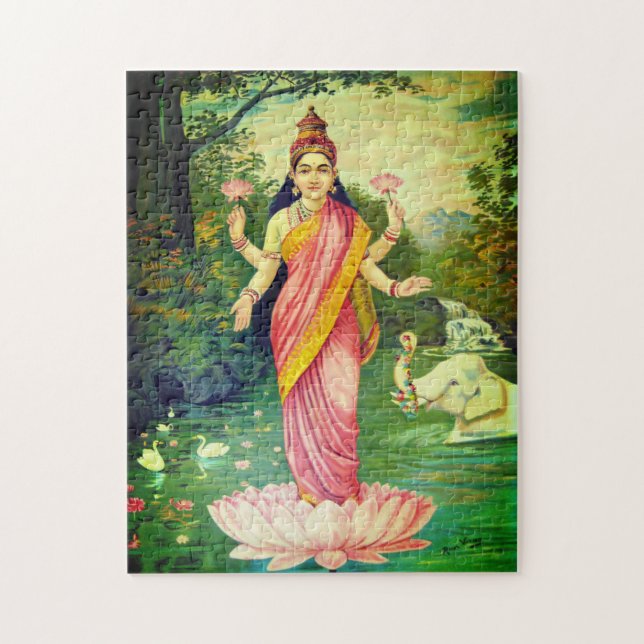 Goddeß Lakshmi Puzzle (Vertikal)