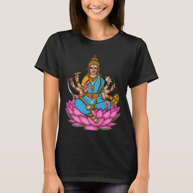 Goddess Lakshmi T-Shirt (Vorderseite)