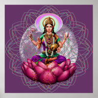 Goddess Lakshmi - Wohlstandssegnung mandala