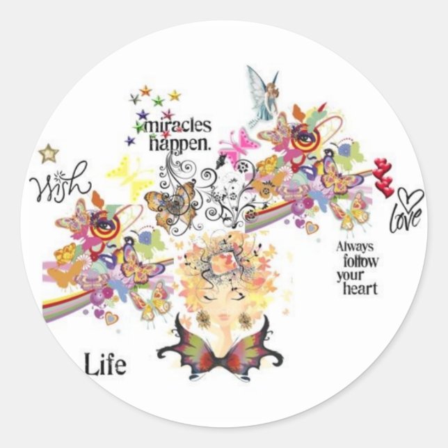 Goddess LIEBE Sticker (Vorderseite)