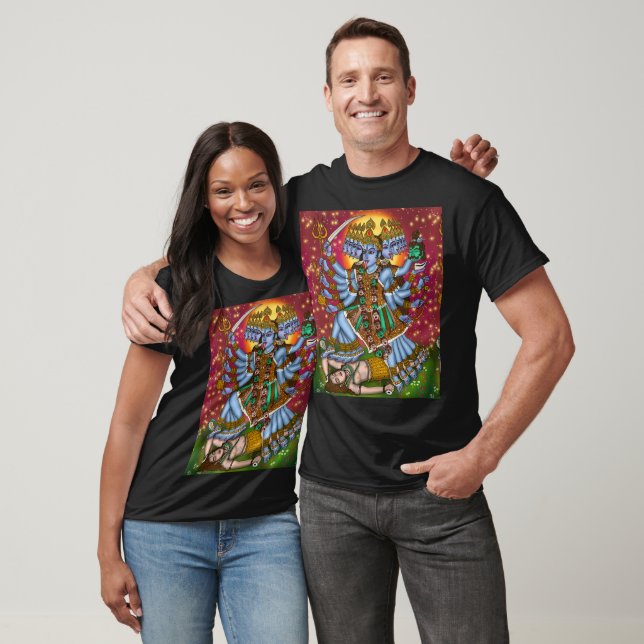 Goddess Mahakali T - Shirt | Powerful Hindu Devi K (Unisex)