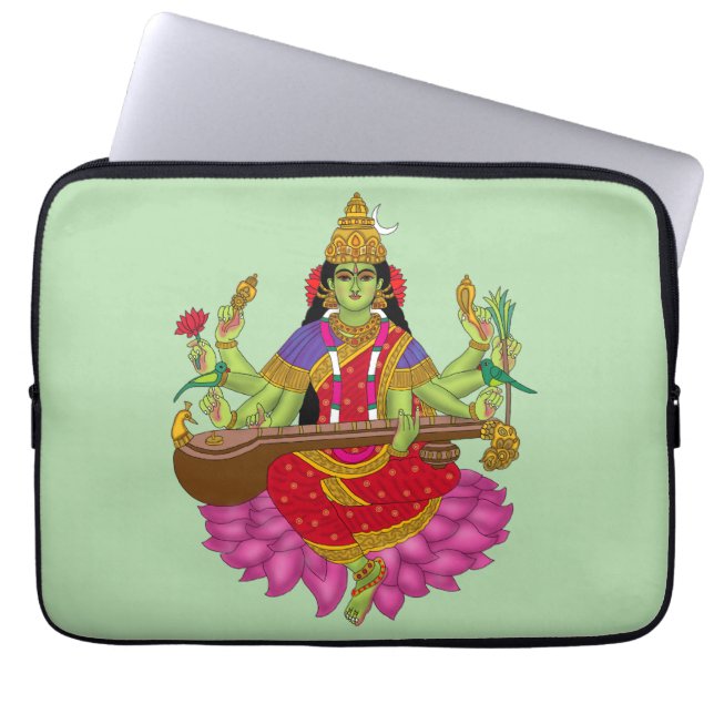 Goddess Matangi Laptop Cover (Vorderseite)