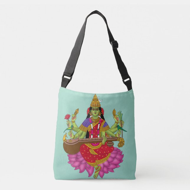 Goddess Matangi Tote Bag Tragetaschen Mit Langen Trägern (Vorderseite)