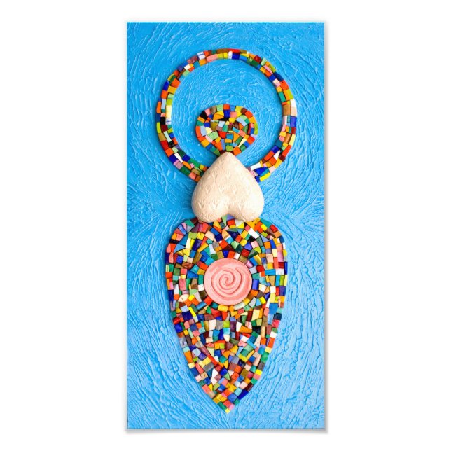 Goddess Mosaic Fotodruck (Vorne)