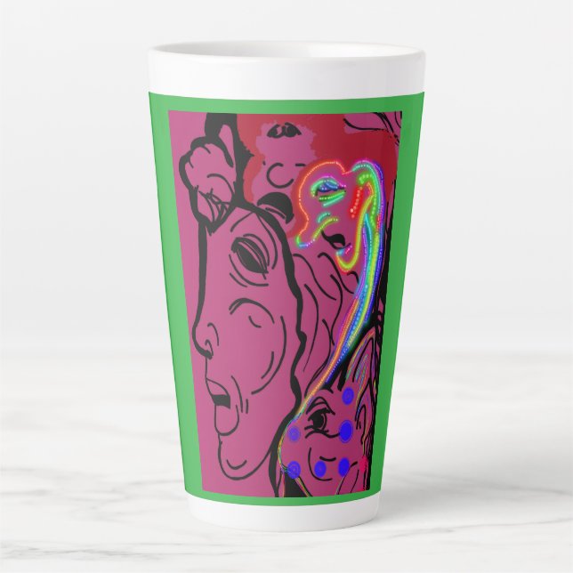 Goddess of Land and Sea Large Mug Milchtasse (Vorderseite)