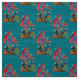 Goddess Pattern Stoff