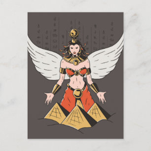 Goddess Postcard Postkarte