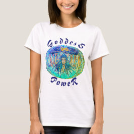 Goddess Power Colorful Infinity Deity T-Shirt