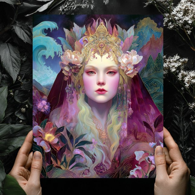 Goddess Queen Fantasy Wall Art Print Poster (Von Creator hochgeladen)