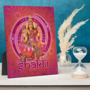 Goddess SHAKTI / LAKSHMI Fotoplatte