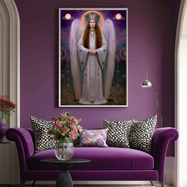 Goddess Shekinah High Frequency Kabbalist Art Poster (Von Creator hochgeladen)