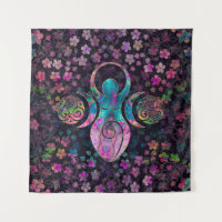Goddess Triple Moon mit Triskele
