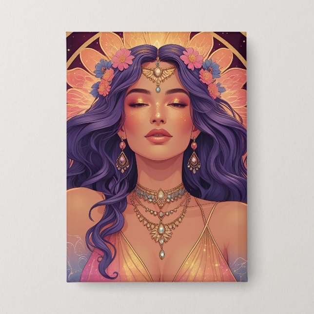 Goddess Vibes Button (Vorderseite)
