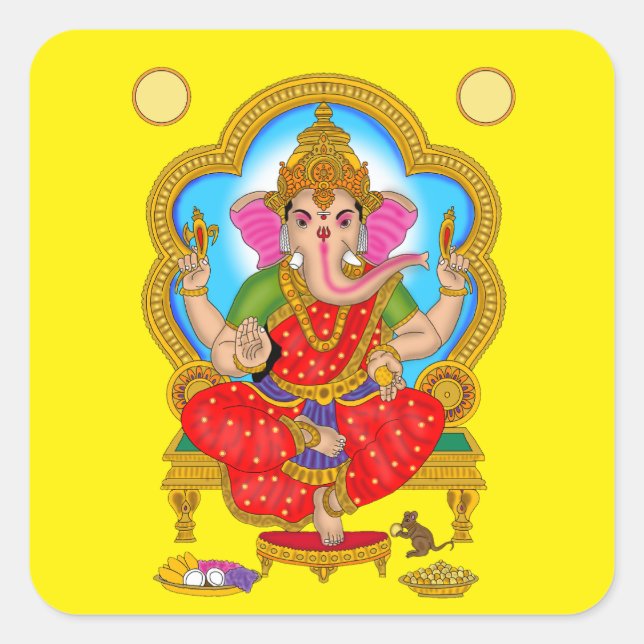 Goddess Vinayaki Stickers (Vorderseite)