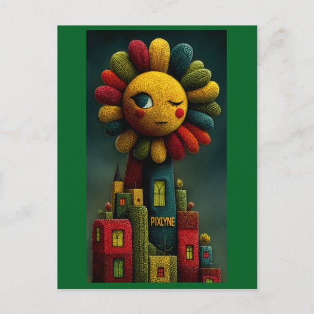 GoddessAIArt Post Card Postkarte (Vorderseite)