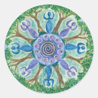 Goddesses tanzende Stickers