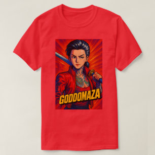 GODDOMAZA BAD A BIKER T-Shirt