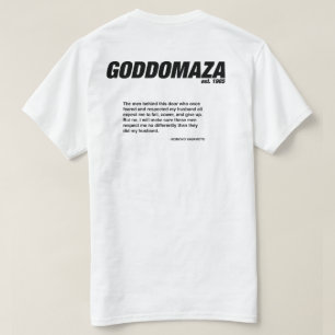 GODDOMAZA CLASSIC HEAD MIT MOMOKO QUOTE T-Shirt