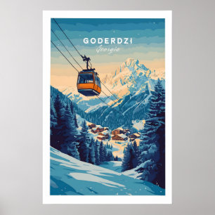 Goderdzi Print Georgien 1 Poster