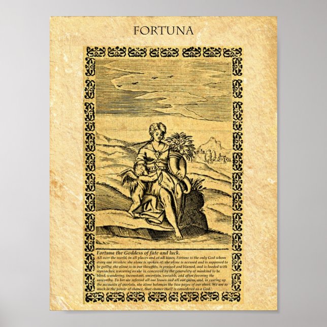 GODESS FORTUNA POSTER (Vorne)