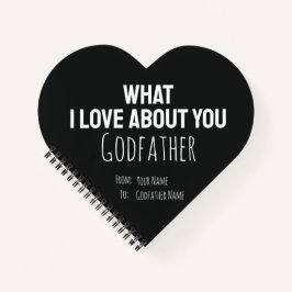 Godfather Gifts Cute Unique Cool Modern Trendy Notizbuch