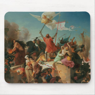 Godfrey de Bouillon, französischer Kreuzfahrer Mousepad