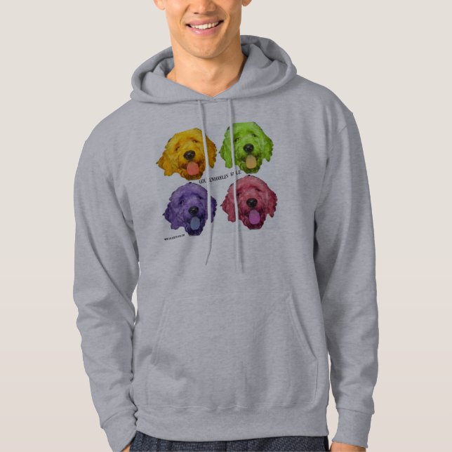 Godlendoodles Regel Hoodie (Vorderseite)