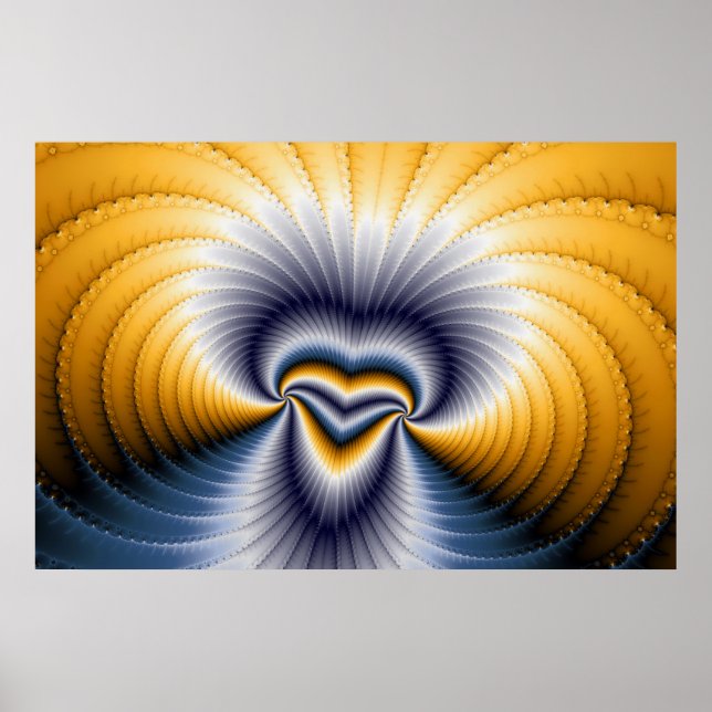 Godless - Fraktal Poster (Vorne)