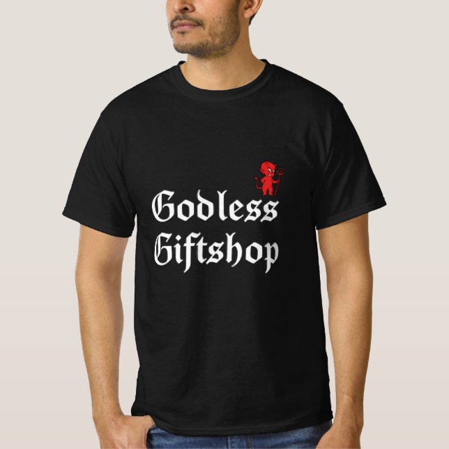 Godless Giftshop  T-Shirt (Vorderseite)