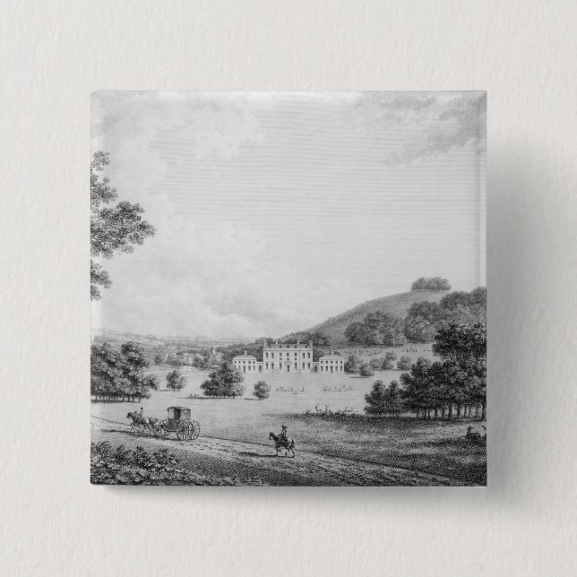 Godmersham Kent Park Button (Vorderseite)