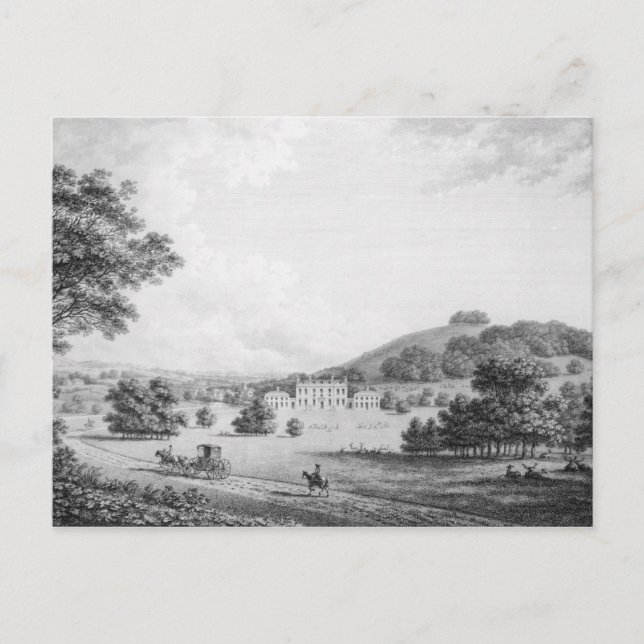 Godmersham Kent Park Postkarte (Vorderseite)