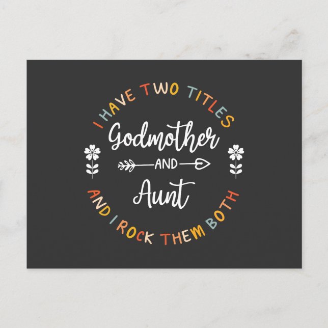 Godmommy Postkarte (Vorderseite)