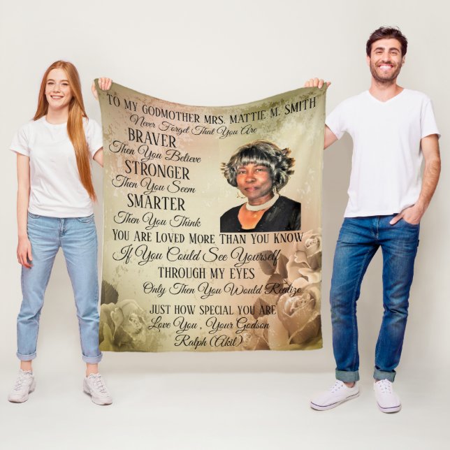 Godmutter Fleece Blanket (Beispiel)