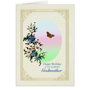 Godmutter Geburtstag mit Blume