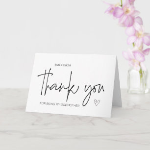 Godmutter-Geschenk Danke, dass du mein Vater bist Karte