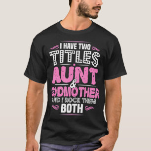 Godmutter Pregnancy Reveal Godmutter T-Shirt