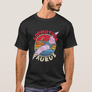 Godmutter Saurus I Pterodactylus I Family Matching T-Shirt