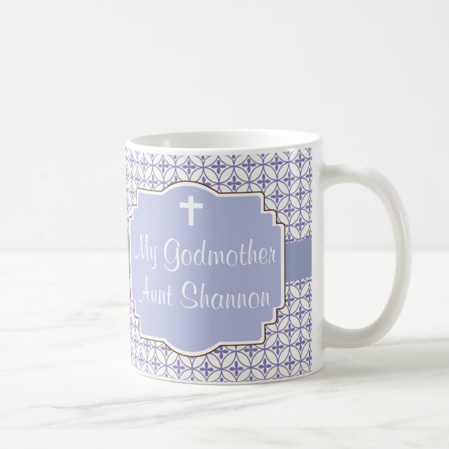 Godparent-Tasse - lila Kaffeetasse (Rechts)