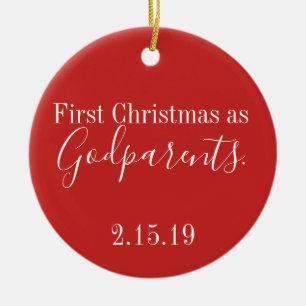 Godparentsverzierung Keramik Ornament