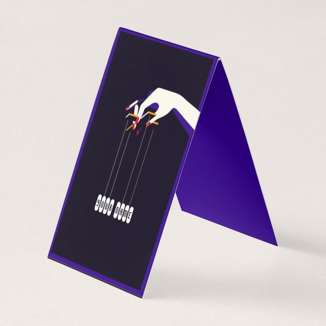 GODPUPPET VISITENKARTEN (Vorderseite)