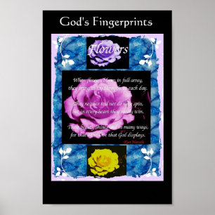 God's Fingerprints Poster