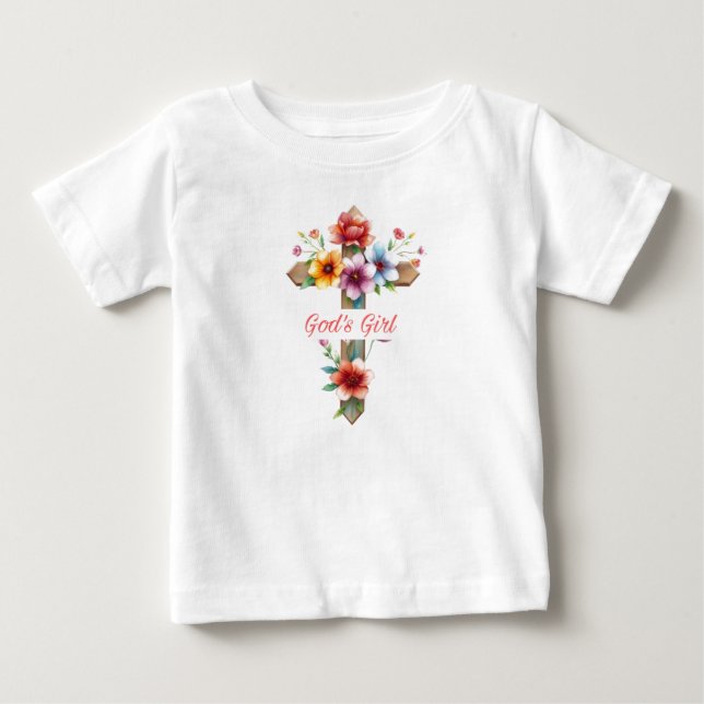 God's Girl  Baby T-shirt (Vorderseite)