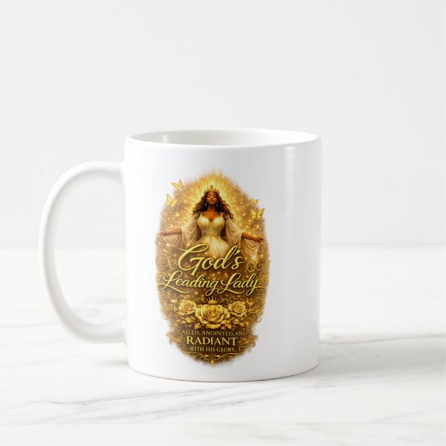 God's Leading Lady Kaffeetasse (Links)