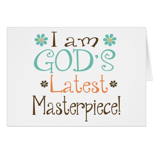 Gods Neueste Meisterleistung (Vorderseite (Horizontal))