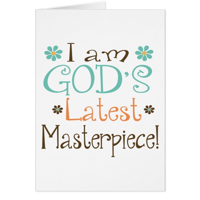 Gods Neueste Meisterleistung (Vorne)