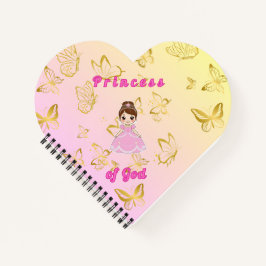 God's princess edition girls notizbuch